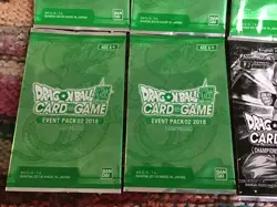 Lot of 10 dragon ball card game foil packs - Image 3