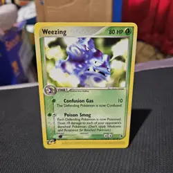 Weezing Pokemon TCG EX Ruby & Sapphire Non-Holo Rare Card #24/109 - Image 1