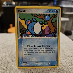 Marill Pokemon TCG Team Rocket Returns Common Card #68/109 - Image 1