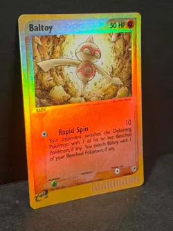 Pokemon BALTOY 32/100 HOLO Sandstorm Playing Card TCG ** L@@K * - Image 2