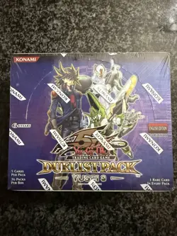 Yugioh Duelist Pack Yusei 3 1st Edition (36 Pack) Factory Sealed Booster Box - Image 1