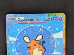 BUBBLE DEDENNE EX POKEMON CARD * FAN ART * MEW FRIENDS Paldean 232/091 - Image 2