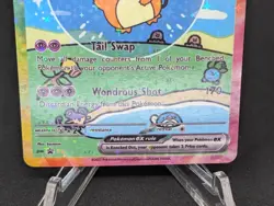 BUBBLE DEDENNE EX POKEMON CARD * FAN ART * MEW FRIENDS Paldean 232/091 - Image 3