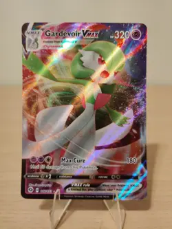 Pokemon Gardevoir VMAX TCG Champions Path Holo Ultra Rare Card 017/073 - Image 1