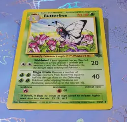 Butterfree 33/64 Jungle Pokemon Card VLP - Image 3