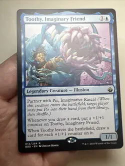 LP- Toothy, Imaginary Friend #12 Battlebond AUTHENTIC Magic: The Gathering Card - Image 3
