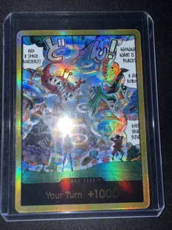 DON!! Card (Egghead) (Gold) The Azure Sea's Seven Foil - Image 1