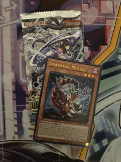 yugioh dracotail mululu ultra rare jush-en005 jush - Image 1