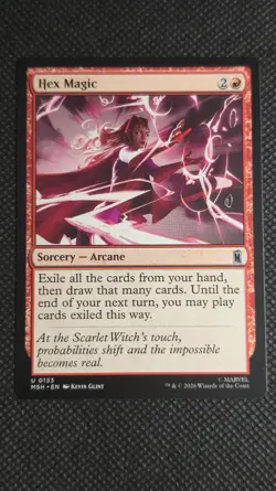 Hex Magic UNCOMMON 133 Marvel Super Heroes Magic: The Gathering - Image 1