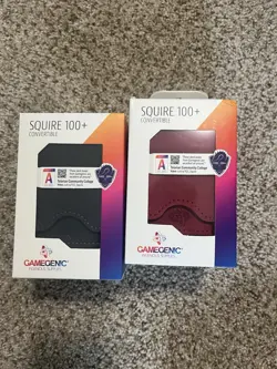 2x Gamegenic Squire Plus 100+ XL Convertible Deck Box - Image 1