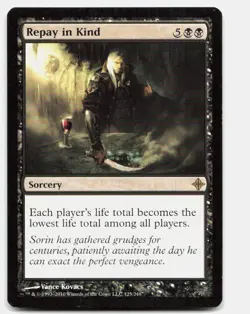 Repay in Kind 125 Rare Rise of the Eldrazi Magic: The Gathering Near Mint - Image 1