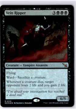 Vein Ripper Murders at Karlov Manor Foil NM R 0110 - Image 1