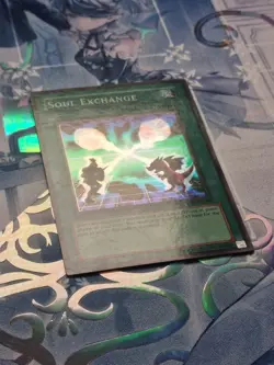 SDY-E037 Soul Exchange Super Rare UNL Edition VLP! YuGiOh TCG - Image 2
