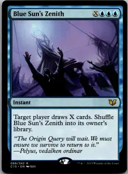Blue Sun's Zenith 88 Rare Commander 2015 Magic: The Gathering Lightly Played - Image 1