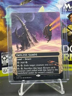 MTG Endless Sands. Borderless. R 0015. Edge Of Eternities. EOE - Pack Fresh NM - Image 1