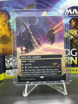 MTG Endless Sands. Borderless. R 0015. Edge Of Eternities. EOE - Pack Fresh NM - Image 5
