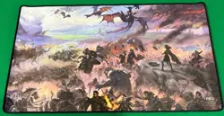 MTG LOTR Ultra Pro Fields of Pelennor Playmat for Magic: The Gathering Excellent - Image 1