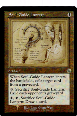 Soul-Guide Lantern (Schematic) The Brothers' War: Retro Frame Artifacts NM Foil - Image 1