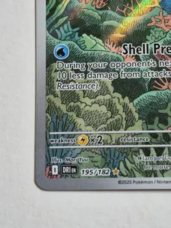 Pokemon Clamperl 195/182 Sv10: Destined Rivals Holo Full Art Rare - Image 3