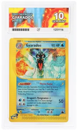 Gyarados Non Holo - Skyridge - Pokemon Card - ACE 10 - Image 1