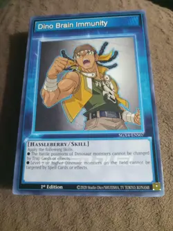 Yugioh Dino Brain Immunity SGX4-ENS07 1st Edition Speed Duel Midterm Destruction - Image 1
