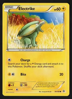 Electrike 59/160 Primal Clash 2015 - Pokemon TCG - Image 1