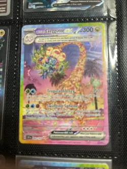 The Pokemon Company Alolan Exeggutor ex 242/191 SV08 SIR Holo Eng 300HP - Image 1