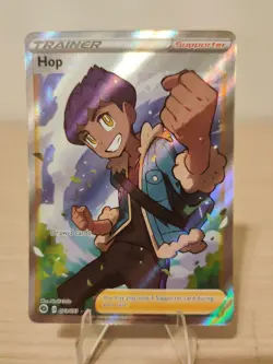 Pokemon TCG Hop Champion's Path 073/073 Holo Full Art NM - Image 1