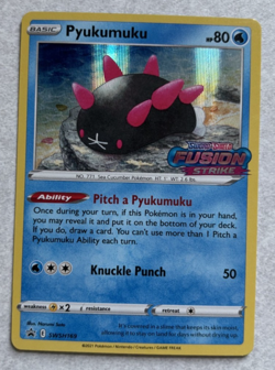 Pyukumuku SWSH169 - Sword & Shield Pokemon TGC Promo PreRelease Holo Rare NM - Image 1