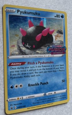 Pyukumuku SWSH169 - Sword & Shield Pokemon TGC Promo PreRelease Holo Rare NM - Image 2