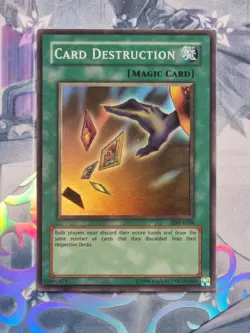 SDY-E038 Card Destruction Super Rare UNL Edition VLP! YuGiOh TCG - Image 1