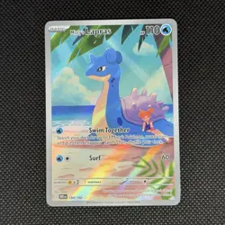 Pokemon Company Misty's Lapras 194/182 SV10 Illustration Rare Holo English - Image 1