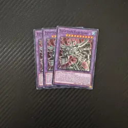 Yugioh x3 Egyptian God Slime RA01-EN029 Super Rare 1st Edition NM - Image 2