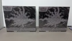 Pokemon TCG Pitch Black Pokemon Center ETB x2 Lot *Small Hole* - Image 1
