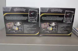 Pokemon TCG Pitch Black Pokemon Center ETB x2 Lot *Small Hole* - Image 4