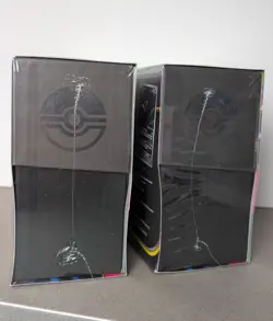 Pokemon TCG Pitch Black Pokemon Center ETB x2 Lot *Small Hole* - Image 5