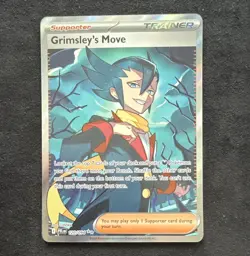 The Pokemon Company Pokemon TCG Grimsley’s Move 120/094 ME02 Holo Ultra Rare EN - Image 1