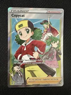 Pokemon TCG Copycat 200/203 Ultra Rare Full Art Trainer Holo Evolving Skies EN - Image 1