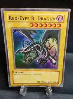 Red Eyes B. Dragon Sdj 001 YuGiOh! Holo Ultra Rare - Image 3