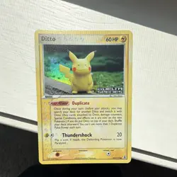 Nintendo Pokemon TCG EX Delta Species Ditto 63/113 Holo Rare 2005 English 60HP - Image 2