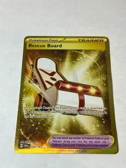 Rescue Board 225/167 Hyper Rare Twilight Masquerade Pokemon Holo Near Mint - Image 1