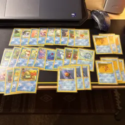 Pokemon Vintage Blue Mixed Lot Mixed Condition - Image 1