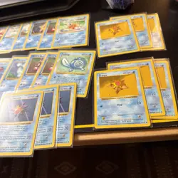 Pokemon Vintage Blue Mixed Lot Mixed Condition - Image 4