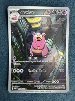 Pokemon TCG Slowbro Illustration Rare Pitch Black 090/084 - Image 1