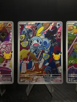 Pokemon TCG: First Partner Illustration Collection Series 2 Galar Gen 8 set of 3 - Image 3