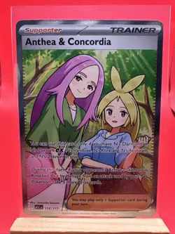 Anthea and Concordia 254/217 Ascended Heroes Pokemon TCG Full Art Trainer - Image 1