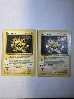 Electabuzz Movie Promo WOTC Promo 2 Lot X2 Pokemon - Image 1