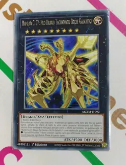 NUMERO C107 NEO DRAGO TACHIONICO OCCHI GALATTICI Rara MZTM-IT092 YU-GI-OH MINT - Image 1