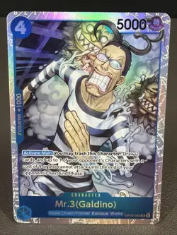 Mr.3(Galdino) (OP16-056) SR | One Piece: The Time of Battle | NM Foil - Image 1