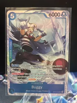 Buggy (048) OP16-048 The Time of Battle One Piece Foil Near Mint - Image 1